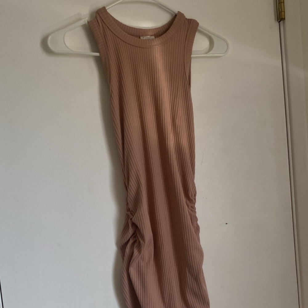 Adorable muted blush dress